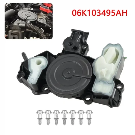 PCV Valve Oil Separator For 2014-2020 VW Golf GTi Jetta 1.8T 2.0T 06K103495AH