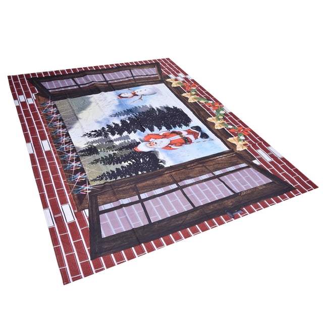 Telón de fondo navideño, tapiz navideño, muñeco de nieve, padre, decoración del hogar, tapiz de pared de alta capacidad