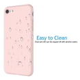thumbnail image 5 of Cases for Apple iPhone SE 2 2020 / iPhone 7 / iPhone 8, Njjex Shockproof Ultra Slim Fit Silicone Cover TPU Soft Gel Rubber Cover Shock Resistance Protective Back Bumper -Pink, 5 of 8