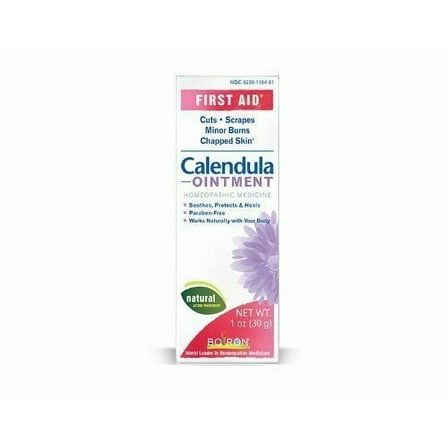 Calendula First Aid Ointment Homeopathic Natural Ingredients 1 oz Pack of 2