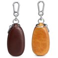 thumbnail image 3 of Men Car Key Holder Creative Portable Double Zipper Car Key Wallet Car Key Case, 3 of 3