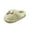 Green, variant on Women Fuzzy Mule Slippers Closed Toe Thick Cloud Platform Soft Plush Non Slip Warm Indoor Bedroom Loungewear Slippers Heart Decor Cute Slip On House Slippers for Teen Girls Ladies White 38