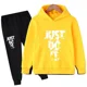 thumbnail image 3 of Conjunto de 2 piezas de sudadera y pantalón informal para niños y niñas de primavera y otoño, ropa deportiva diaria para niños de 2 a 14 años, 3 of 5