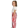 thumbnail image 4 of USA American Flag Kids Pants Patriotic Stars and Stripes Lounge Children Halloween Costume Cosplay (7/8) Multicolor, 4 of 6