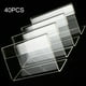 thumbnail image 5 of 40x Price Tag Stand Mini Acrylic Sign Display Holder Price Name Card Tag Label Stand Bracket Home Decor Purse Perfume Display, 5 of 7