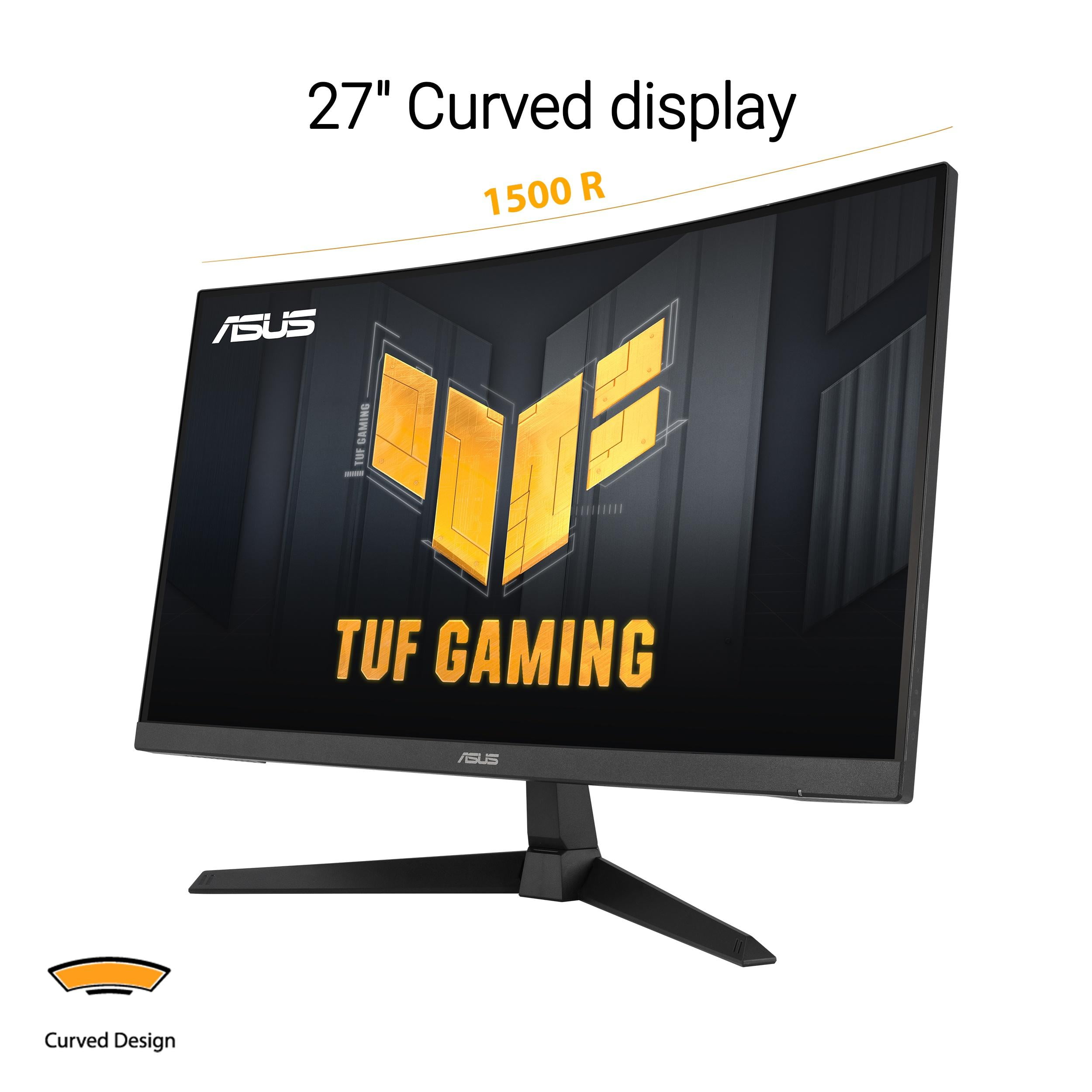 ASUS TUF Gaming 27” 1080P Curved Monitor (VG27VQ3B) Full HD