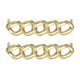 thumbnail image 1 of 2 Pcs Encanto para Agujetas para Zapatillas, Broches Decorativos para Agujetas para Zapatos Casual de Mujeres, Oro (Cinco Anillos), 1 of 7
