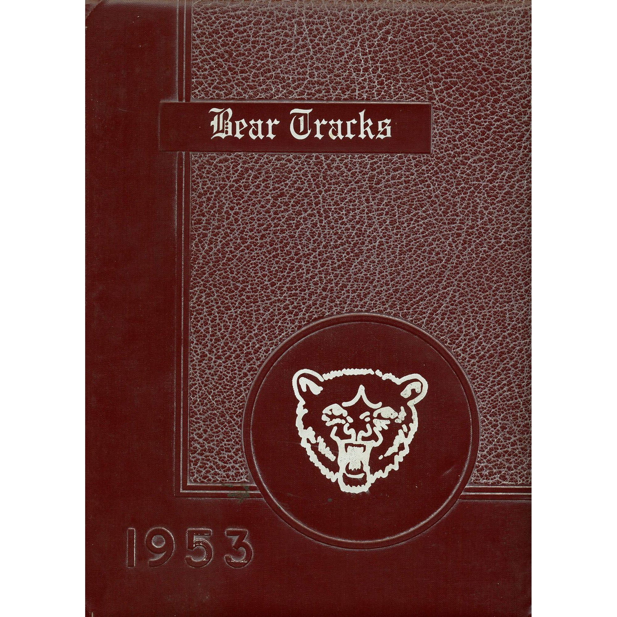 (Custom Reprint) Yearbook: 1953 Barstow High School - Bear Tracks Yearbook (Barstow, TX)