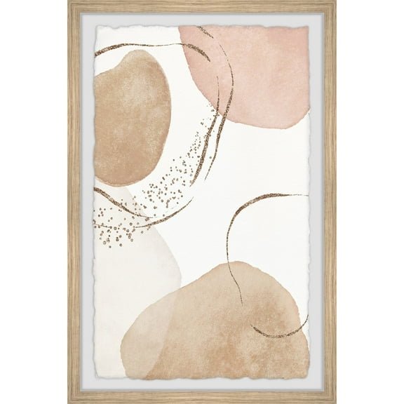 Marmont Hill Profiles of Solitude Framed Painting Print