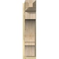 thumbnail image 2 of Ekena Millwork 8"W x 22"D x 34"H Balboa Rough Sawn Craftsman Outlooker, Douglas Fir, 2 of 4