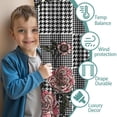thumbnail image 3 of Blackout Kids Curtains,Pioneer Flower Childrens Insulated Curtains Set Of 2,Bedroom Essentials,Toddler Room Decor 52x63in(132x160cm), 3 of 4