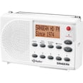 thumbnail image 2 of Sangean SG-108 White/Gray Hd Radio Fm Stereo Am Pocket Radio, 2 of 4