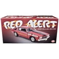 thumbnail image 6 of 1970 Chevrolet Chevelle 454 LS6 "Red Alert" Red with Black Stripes Limited Edition to 374 pieces 1/18 Diecast Model Car by ACME, 6 of 6