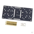 thumbnail image 1 of 2pcs Auto Bancing Robot Coche Engranaje Motor Soporte Montaje Chasis licencia DIY, 1 of 9