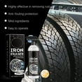 thumbnail image 2 of Wheel Cleaner Effectively Eliminates Stubborn Brake Dust Rust Restores Shines Safe for Aluminum Wheel Tire Care Solution, 2 of 9