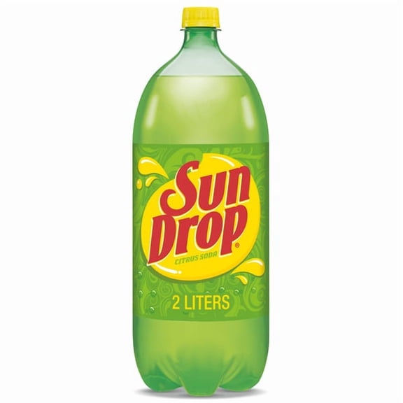 Sun Drop Citrus Soda, 2 Liter Bottles, 6 Pack – Bold and Refreshing Citrus Soft Drink