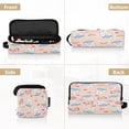 thumbnail image 5 of Hair Tool Organizer Bag with Heat Resistant Mat Removable Travel Storage Case for Hot Air Brushes Curling Irons Rabbit Wearing Blue Dress, 5 of 8