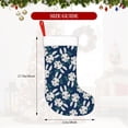 thumbnail image 4 of Yiaed Cute Rabbit Print Christmas Stockings, Christmas Stockings Hanging Ornaments, Christmas Stockings for Family Christmas Holiday Decorations, 4 of 7