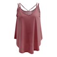 thumbnail image 2 of Las De Las Mujeres Sin Sólido De Tirantes Camisola Chaleco Sin rojo, 2 of 8