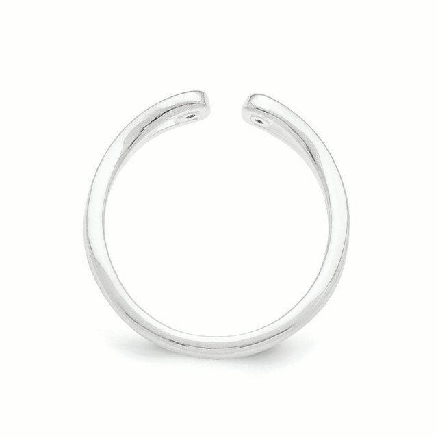 SS White Ice .01ct. Diamond Ring Size 7