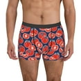 thumbnail image 2 of Goofa Hand Drawn Tomatoes Printed Men's Boxer Briefs Underwear, Moisture-Wicking Underwear, Trunk,Soft and Breathable Cotton Underwear-XX-Large, 2 of 9