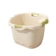 thumbnail image 2 of Cubo de ducha con asiento de apoyo, antideslizante, portátil, cómodo, cubo de baño para bebés, bañera para niños recién nacidos Verde S, 2 of 9