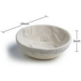 8x Bread Proofing Basket By Caesar Bread, 10 Inch Round
