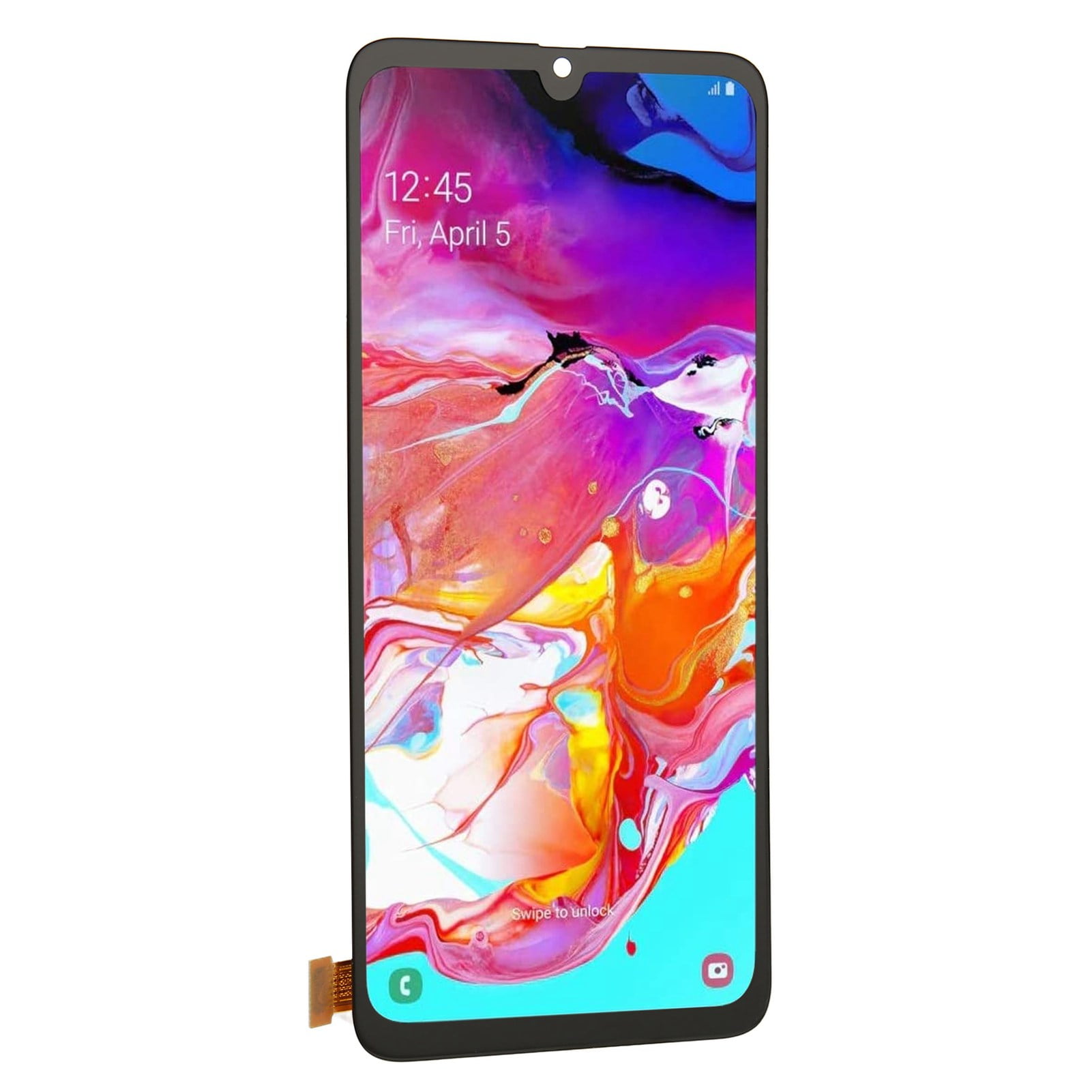 BIMZUC 6.7 inch / 17 cm LCD Screen Repair Kit and Touch Digitizer Display Replacement for Samsung Galaxy A70 A705 with Complete Assembly Tools Included