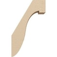 thumbnail image 3 of Ekena Millwork 3"W x 6"D x 10"H Del Monte Rough Cedar Woodgrain TimberThane Knee Brace, Primed, 3 of 6