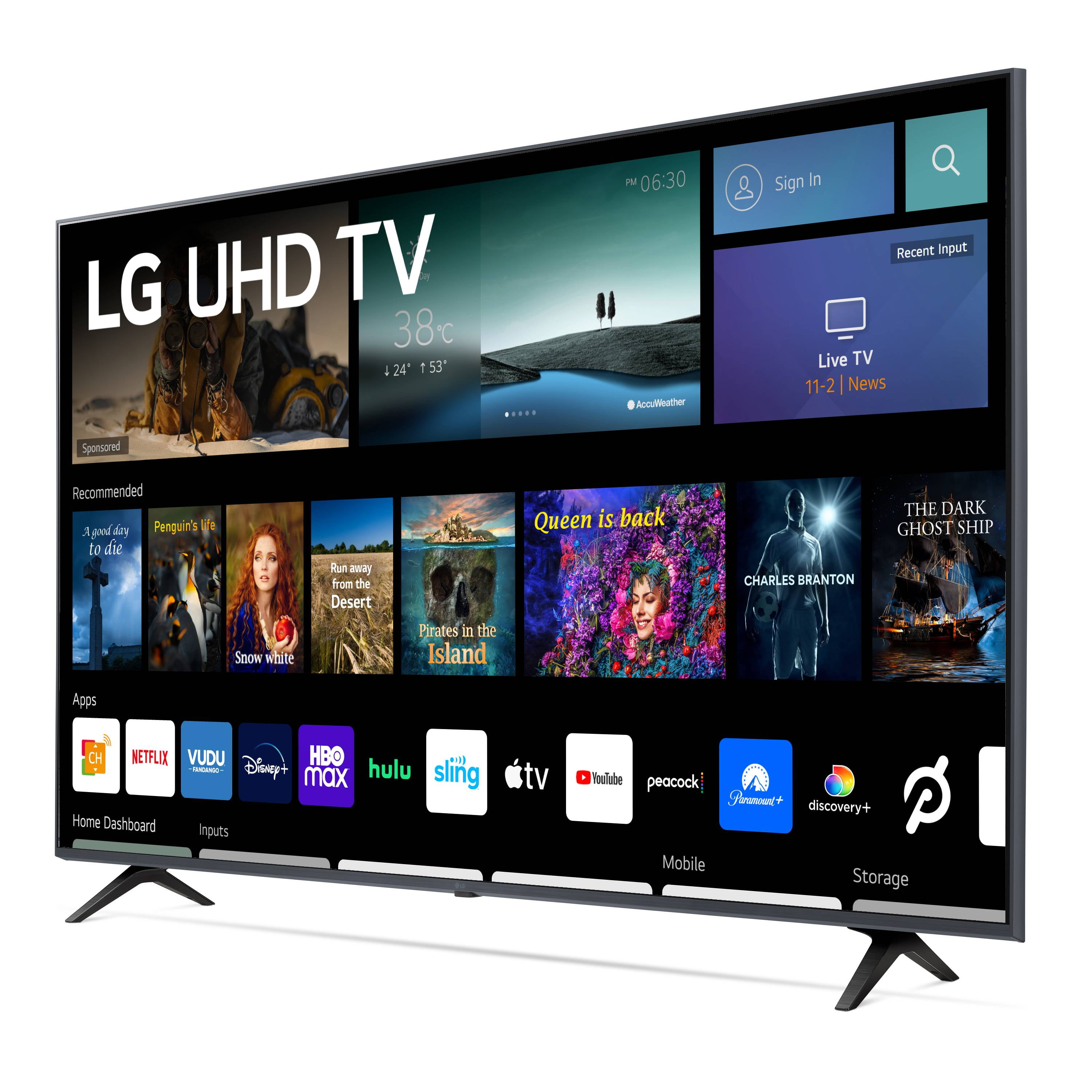 Fuerza Facilitar Párrafo LG 55" Class 4K UHD 2160P webOS Smart TV - 55UQ7070ZUE - Walmart.com