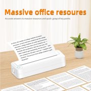 Thermal Printer Paper Roll Thermal Paper Roll A4 Thermal Paper Thermal Paper Printer Paper Thermal Printer Paper Multi Purpose Portable A4 Thermal Paper Roll For Office School Home