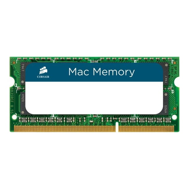 CORSAIR Mac Memory - DDR3 - kit - 16 GB: 2 x 8 GB - So-Dim 204-pin - 1333 MHz / PC3-10600 - CL9 - 1.5 V - unbuffered - non-ECC