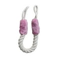 thumbnail image 3 of Cuerda para tirar de la manija de la puerta, de la puerta, tapón de bloqueo de puertas para perros, cordones de puerta para gatos, seguridad infa Rosa, 3 of 8