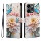 thumbnail image 1 of FOXDOCK Funda Tipo Cartera para OPPO Reno 14 Pro con Soporte y Correa – Diseño de Patrones Lindos, 1 of 6