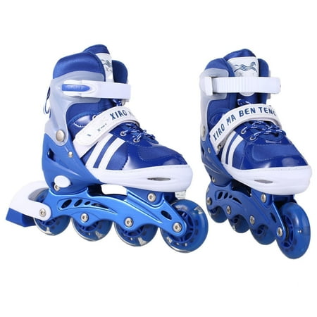 Christmas Clearance!! PU Wheel Outdoor Roller Children Skate Adjustable Inline Skate HDPML