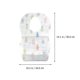 thumbnail image 4 of 15pcs Disposable Bibs Stain Odor Resistant Toddler Bibs Cartoon Toddler Bibs, 4 of 4
