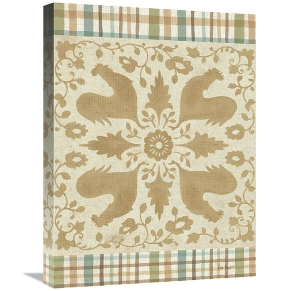Global Gallery's 'French Country XI' By Lisa Audit Stretched Canvas Wall Art