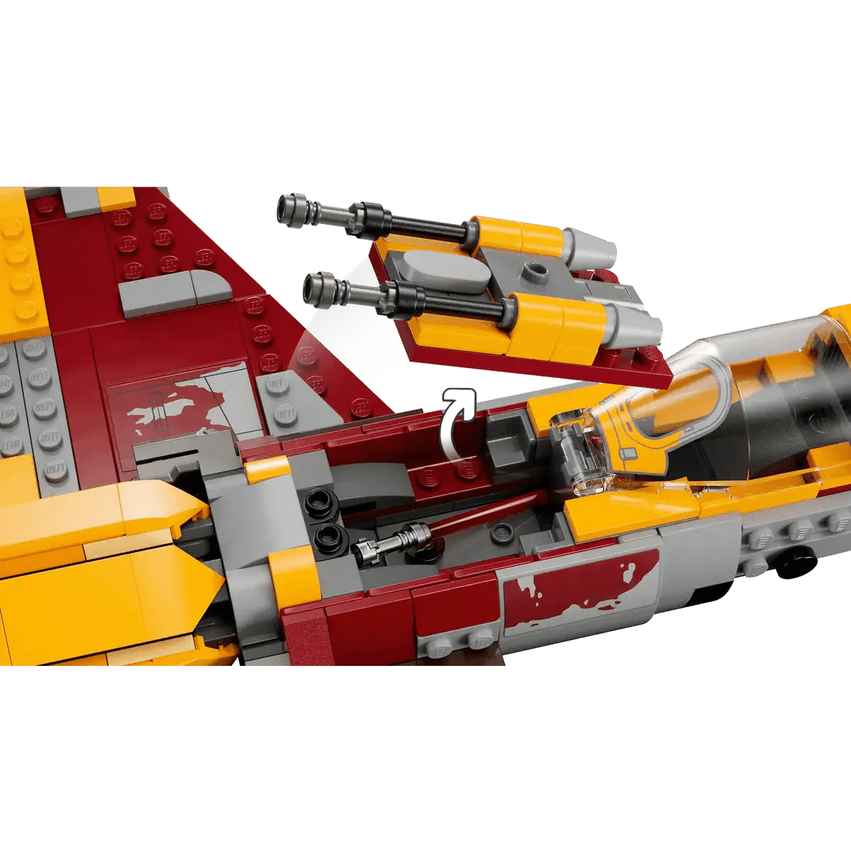 Lego Star Wars Republic E-Wing vs Shin Hati’s Starfighter Building Kit
