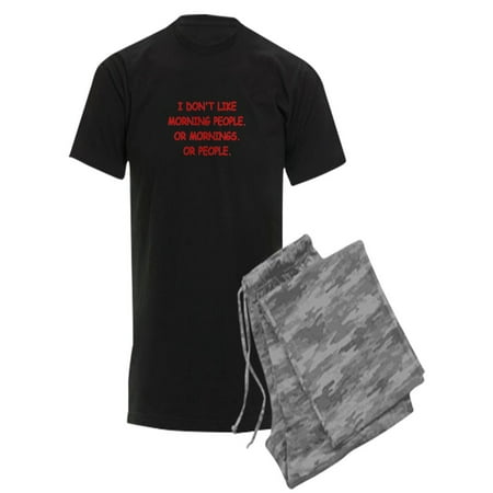 

CafePress - Mornings - Men s Dark Pajamas