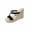 Black, variant on Women's Summer Slippers,Women's Versatile Plus-Size Two-Way Peep-Toe Wedge Heels Comfortable Summer Slippers Trendy Look, Durable Quality, Easy to Clean, Stylish Appearance