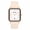 White, variant on Women's Men's Square Leather Watch: Analog Quartz Movement Date Calendar PU Leather Strap Bar Scale Dial Daily Wristwatch, Unisex