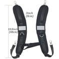 thumbnail image 5 of 1 par de correas de hombro ajustables de PVC impermeables de repuesto para mochila correa de hombro de repuesto impermeable con cinturón, 5 of 5
