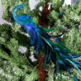 thumbnail image 5 of Christmas Tree Simulated Three-dimensional Peacock Hanging Decoration with Clip Realistic Peacock Ornament Holiday Decor, 5 of 5
