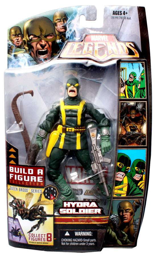 Marvel Legends Brood Queen Build-A-Figure Collection, Hydra Soldier Action Figure