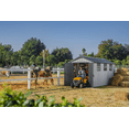 thumbnail image 2 of Keter Oakland 7.5x15 ft. Durable Resin Outdoor Storage Shed With Heavy Duty Floor and Locking Door, Grey, 2 of 4