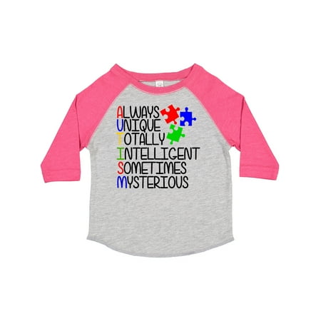 

Inktastic Autism Awareness Acronym Gift Toddler Boy or Toddler Girl T-Shirt