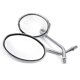 thumbnail image 5 of Universal Motorcycle Oval Chrome Rearview Mirrors 10MM Motorbike Side Mirror For Yamaha xt 600 virago 125 535 1100 vmax 1200, 5 of 5