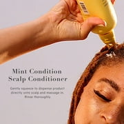 TPH BY TARAJI Mint Condition Tingling Scalp Conditioner with Shea Butter, Aloe Vera, Eucalyptus & Peppermint | Natural & Curly Hair Product, 8 oz.