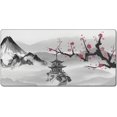 thumbnail image 6 of Japanese Sakura Mouse Pad Extended Gaming Mouse Pad (47.3x23.6 in) Large Cherry Blossom Non-Slip Rubber Base Desk Protector with Stitched Edges White Full Desk Mousepad XXXXL, 6 of 6