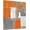Orange Gray Abstract, variant on Decorative Light Switch Cover Plate Brown Coral Starfish Seashell Ocean Beach 2 Gang Wall Plate Oversized Double Toggle Two Switch Wall Cover Plate Dual Device Face Plate